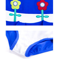 Load image into Gallery viewer, Baby Kid Girls Flower Print Rompers Swimwears Wholesale 220526125
