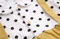Load image into Gallery viewer, Baby Kid Girls Color-blocking Polka dots Print Rompers Wholesale 22052614
