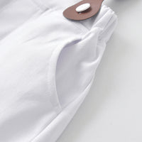 Load image into Gallery viewer, 2 Pieces Set Baby Kid Unisex Solid Color Shirts And Rompers Wholesale 220526148
