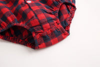 Load image into Gallery viewer, Baby Kid Boys Checked Rompers Wholesale 22052615

