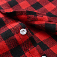 Load image into Gallery viewer, 2 Pieces Set Baby Kid Unisex Dressy Checked Bow Shirts And Solid Color Jumpsuits Wholesale 220526162
