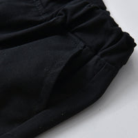 Load image into Gallery viewer, 2 Pieces Set Baby Kid Unisex Dressy Checked Bow Shirts And Solid Color Jumpsuits Wholesale 220526162
