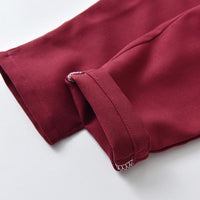 Load image into Gallery viewer, 2 Pieces Set Baby Kid Boys Dressy Solid Color Shirts And Jumpsuits Wholesale 220526163
