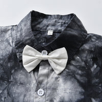 Load image into Gallery viewer, Baby Boys Bow Print Birthday Party Jumpsuits Wholesale 220526166
