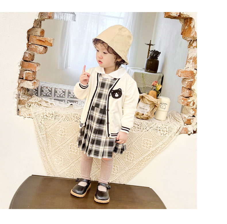 Baby Unisex Cartoon Crochet Jackets Outwears Wholesale 220526185