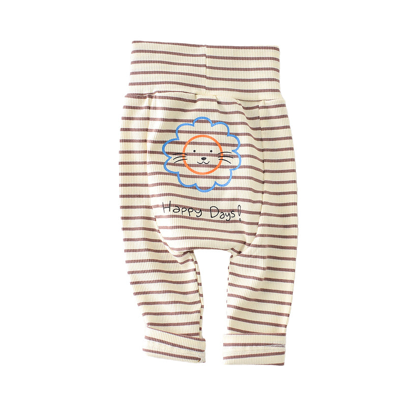 Baby Unisex Striped Cartoon Pants Wholesale 220526188