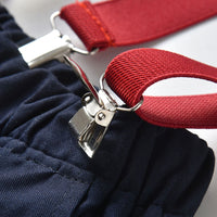 Load image into Gallery viewer, 2 Pieces Set Baby Kid Boys Dressy Bow Shirts And Solid Color Rompers Suits Wholesale 22052619
