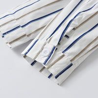 Load image into Gallery viewer, 2 Pieces Set Baby Kid Boys Dressy Striped Bow Shirts And Trousers Suits Wholesale 220526199
