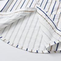 Load image into Gallery viewer, 2 Pieces Set Baby Kid Boys Dressy Striped Bow Shirts And Trousers Suits Wholesale 220526199
