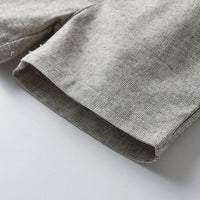 Load image into Gallery viewer, 3 Pieces Set Baby Kid Boys Dressy Solid Color Blazers And Bow Shirts And Shorts Suits Wholesale 22052620
