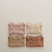 Load image into Gallery viewer, 2 Pieces Set Baby Kid Girls Solid Color Tank Tops And Pants Sleepwears Wholesale 220526201
