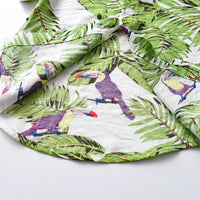 Load image into Gallery viewer, 2 Pieces Set Baby Kid Boys Print Shirts And Solid Color Shorts Wholesale 220526229
