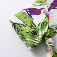 Load image into Gallery viewer, 2 Pieces Set Baby Kid Boys Print Shirts And Solid Color Shorts Wholesale 220526229
