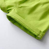 Load image into Gallery viewer, 2 Pieces Set Baby Kid Boys Print Shirts And Solid Color Shorts Wholesale 220526229
