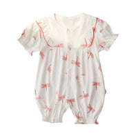 Load image into Gallery viewer, Baby Girls Animals Print Rompers Wholesale 220526259
