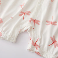 Load image into Gallery viewer, Baby Girls Animals Print Rompers Wholesale 220526259
