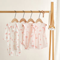 Load image into Gallery viewer, Baby Girls Animals Print Rompers Wholesale 220526259
