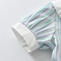 Load image into Gallery viewer, Baby Kid Girls Striped Dresses Wholesale 220526278
