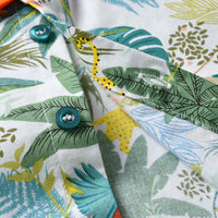 Load image into Gallery viewer, 2 Pieces Set Baby Kid Boys Plant Bow Print Polo Shirts And Shorts Wholesale 22052628
