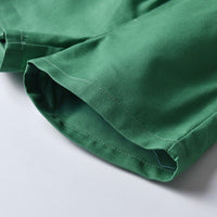 Load image into Gallery viewer, 2 Pieces Set Baby Kid Boys Plant Bow Print Polo Shirts And Shorts Wholesale 22052628
