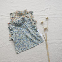 Load image into Gallery viewer, Baby Kid Girls Flower Print Tank Tops Wholesale 220526283
