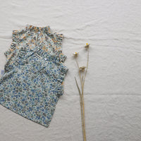 Load image into Gallery viewer, Baby Kid Girls Flower Print Tank Tops Wholesale 220526283
