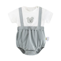 Load image into Gallery viewer, Baby Unisex Color-blocking Print Rompers Wholesale 220526285
