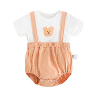 Load image into Gallery viewer, Baby Unisex Color-blocking Print Rompers Wholesale 220526285
