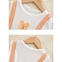 Load image into Gallery viewer, Baby Unisex Color-blocking Print Rompers Wholesale 220526285
