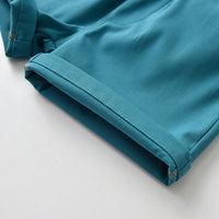 Load image into Gallery viewer, 2 Pieces Set Baby Kid Boys Dressy Striped Checked Bow Shirts And Shorts Suits Wholesale 220526292
