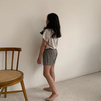 Load image into Gallery viewer, 2 Pieces Set Baby Kid Unisex Letters T-Shirts And Shorts Wholesale 220526293
