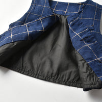 Load image into Gallery viewer, 3 Pieces Set Baby Kid Boys Checked Vests Waistcoats Bow Shirts And Shorts Suits Wholesale 22052631

