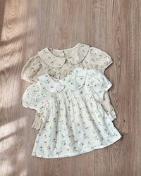 Load image into Gallery viewer, 2 Pieces Set Baby Girls Flower Print Tops And Shorts Wholesale 220526318
