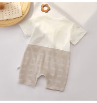 Load image into Gallery viewer, Baby Boys Color-blocking Bow Jumpsuits Wholesale 220526323
