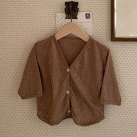 Load image into Gallery viewer, Baby Kid Girls Solid Color Jackets Outwears Wholesale 220526343
