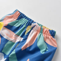 Load image into Gallery viewer, 2 Pieces Set Baby Kid Girls Graphic Print Dresses And Shorts Wholesale 220526347
