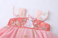 Load image into Gallery viewer, Baby Girls Animals Cartoon Embroidered Print Dresses Wholesale 220526349
