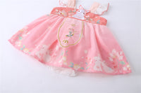 Load image into Gallery viewer, Baby Girls Animals Cartoon Embroidered Print Dresses Wholesale 220526349
