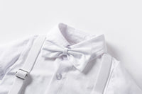 Load image into Gallery viewer, 2 Pieces Set Baby Unisex Dressy Solid Color Vests Waistcoats And Bow Jumpsuits Hats Wholesale 220526355
