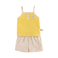 Load image into Gallery viewer, 2 Pieces Set Baby Kid Unisex Letters Animals Print Tank Tops And Shorts Wholesale 220526357
