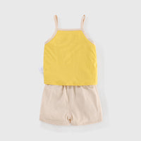 Load image into Gallery viewer, 2 Pieces Set Baby Kid Unisex Letters Animals Print Tank Tops And Shorts Wholesale 220526357
