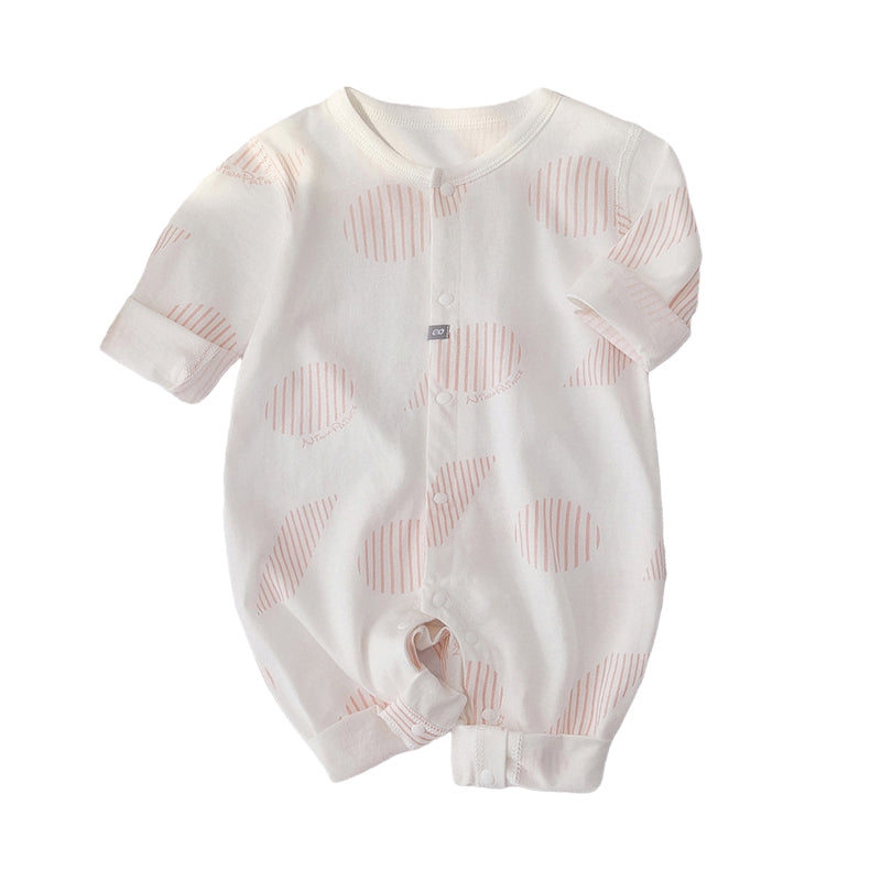 Baby Unisex Striped Jumpsuits Wholesale 220526366