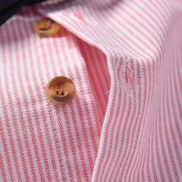 Load image into Gallery viewer, 2 Pieces Set Baby Kid Boys Dressy Striped Bow Shirts And Solid Color Shorts Suits Wholesale 220526410
