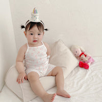 Load image into Gallery viewer, 2 Pieces Set Baby Kid Girls Valentine&#39;s Day Love heart Tank Tops And Shorts Wholesale 220526413
