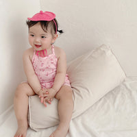 Load image into Gallery viewer, 2 Pieces Set Baby Kid Girls Valentine&#39;s Day Love heart Tank Tops And Shorts Wholesale 220526413
