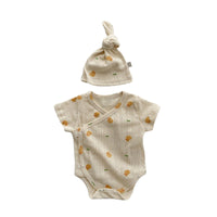 Load image into Gallery viewer, Baby Unisex Dinosaur Animals Cartoon Print Rompers And Hats Wholesale 220526414
