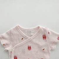 Load image into Gallery viewer, Baby Unisex Dinosaur Animals Cartoon Print Rompers And Hats Wholesale 220526414
