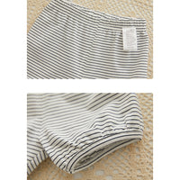Load image into Gallery viewer, 2 Pieces Set Baby Kid Unisex Striped Tank Tops And Shorts Wholesale 220526416
