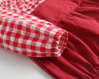 Load image into Gallery viewer, Baby Kid Girls Checked Rompers Wholesale 22052643
