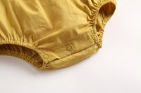 Load image into Gallery viewer, Baby Girls Color-blocking Bow Rompers Wholesale 22052652
